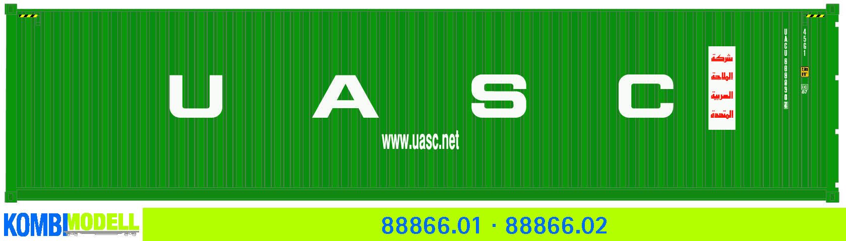 Kombimodell 88866.01 Ct 40' (45G1) »UASC« (grün) ═ SoSe 